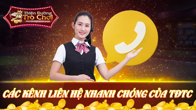 Những kênh liên hệ với TDTC nhanh nhất